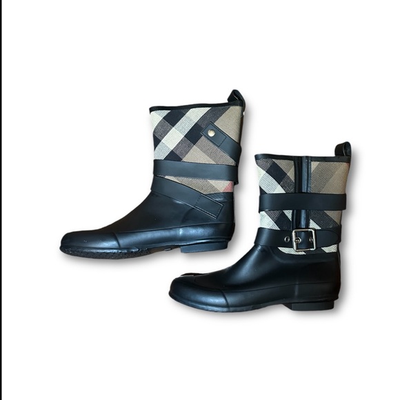 Authentic Burberry Holloway Rainboots midcalf size 36 - Picture 2 of 7